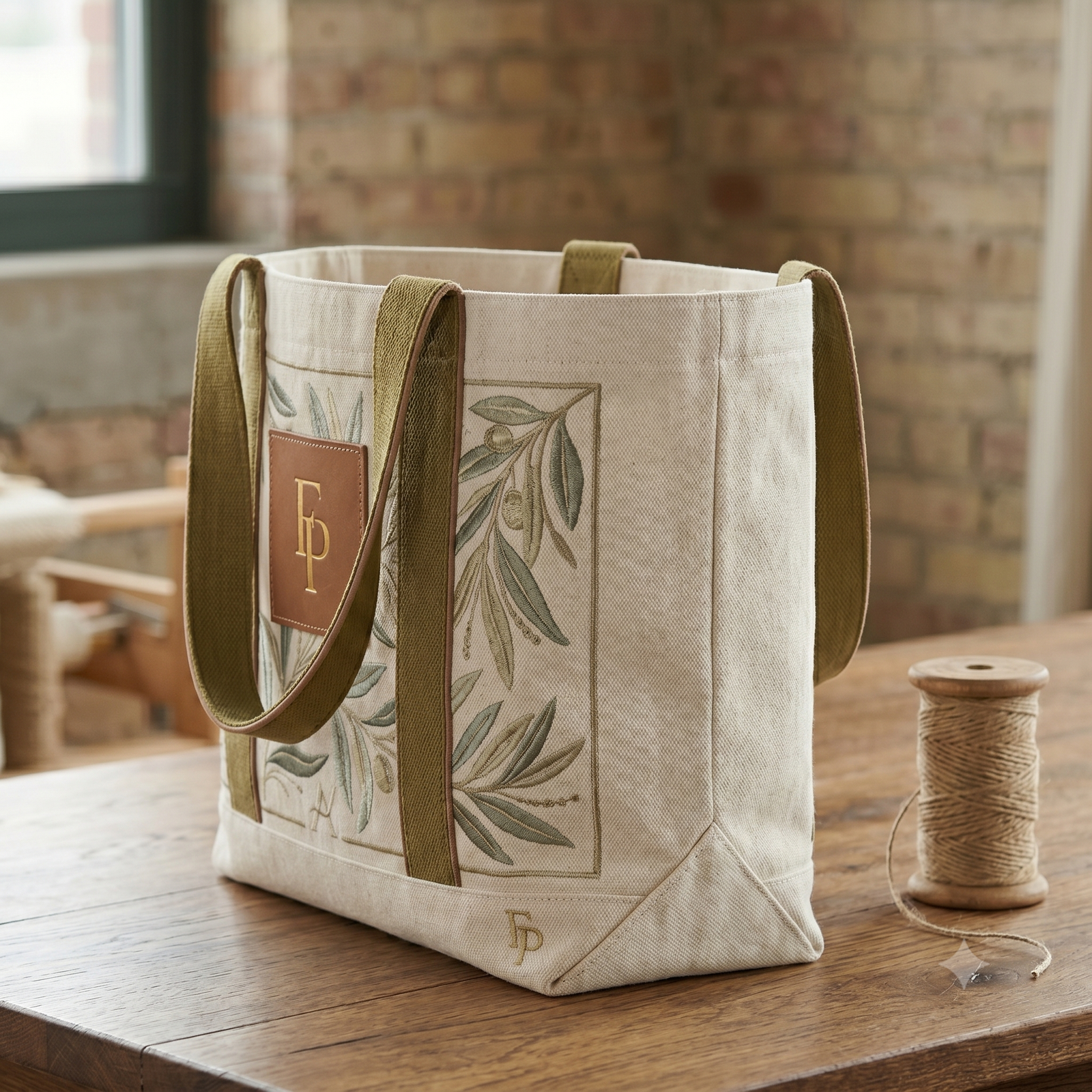 leafy classic tote leafy classic tote