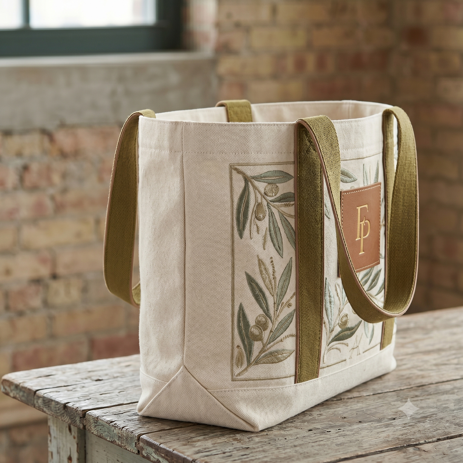 leafy classic tote leafy classic tote