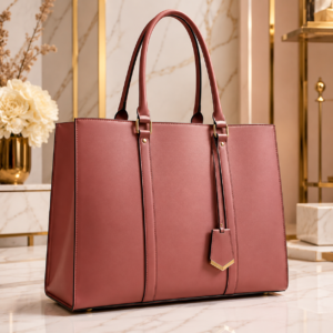 Home premium vegan leather tote 4
