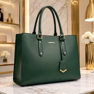 Home Premium Vegan Leather Tote 6